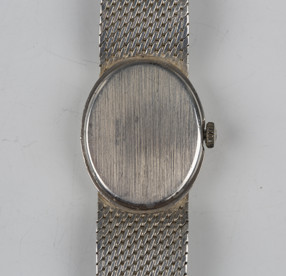 A Tissot silver cased lady's bracelet wristwatch with jewelled movement, the signed silvered oval - Image 6 of 8
