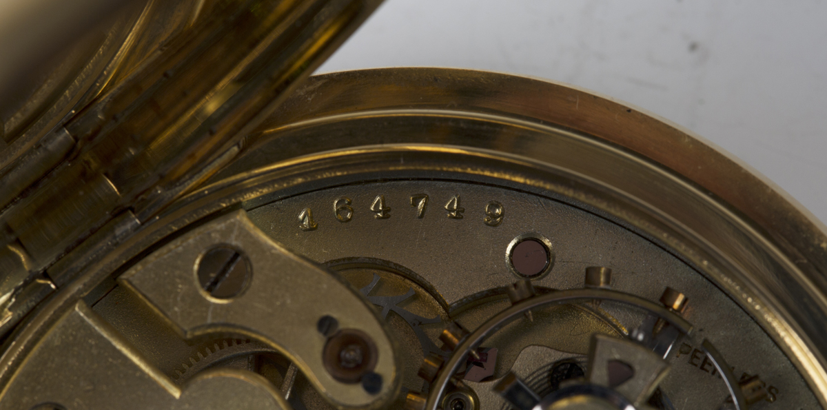 An 18ct gold cased keyless wind open-faced gentleman's pocket watch, the gilt jewelled lever - Image 4 of 5