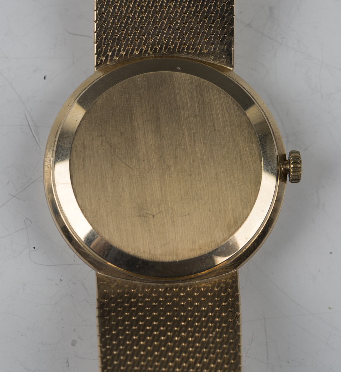 An Omega Automatic 9ct gold gentleman's bracelet wristwatch, the movement numbered '36226056' - Image 6 of 8
