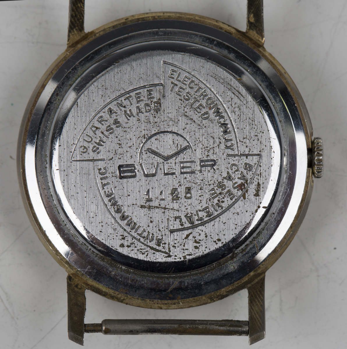 A J.W. Benson, London, 9ct gold cushion shape cased gentleman's wristwatch, the signed enamelled - Image 2 of 9