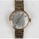 An Omega 9ct gold lady's bracelet wristwatch, the signed movement numbered '22441009', the signed