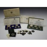 A Jamaica proof seven-coin set 1971 and a Trinidad and Tobago seven-coin set 1971, both issued by