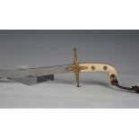 A rare and important presentation mameluke-hilted sword, presented to Lieutenant-Colonel Arthur