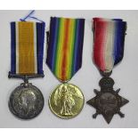 A 1914-15 Star to 'DM2-075966, Pte.R.H.Wren, A.S.C' and a 1914-18 British War Medal and 1914-19