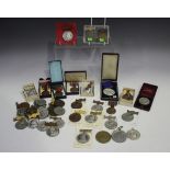 A collection of school attendance medals, mostly London County Council, including School Board for