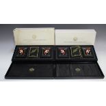 Two modern cased sets of 'The Art of Erté' playing cards by Sobranie.Buyer’s Premium 29.4% (