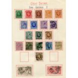 A collection of stamps in fifteen albums and stock books, including Great Britain, British