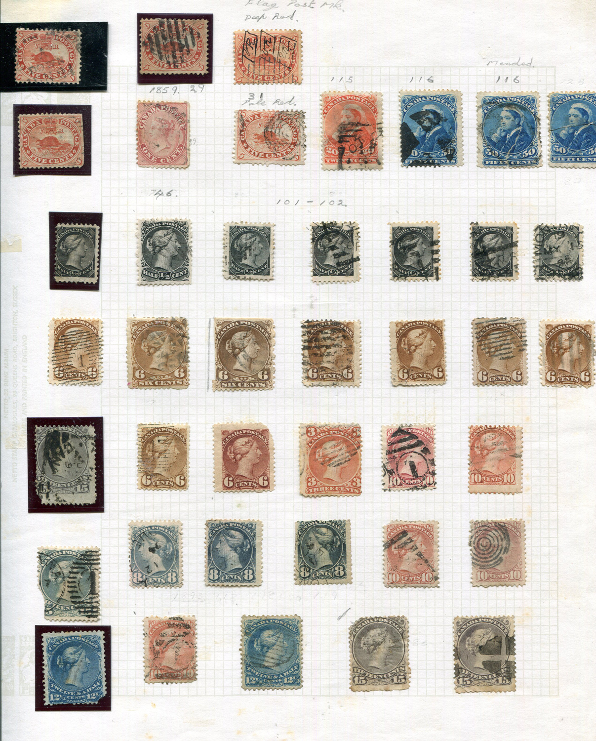 A collection of Canada stamps in eight albums and two stock books, mint and used, from 1859 to 5 - Image 7 of 7