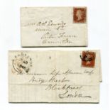 A collection of stamps in eight albums and stock books, including Great Britain with 1d reds, postal