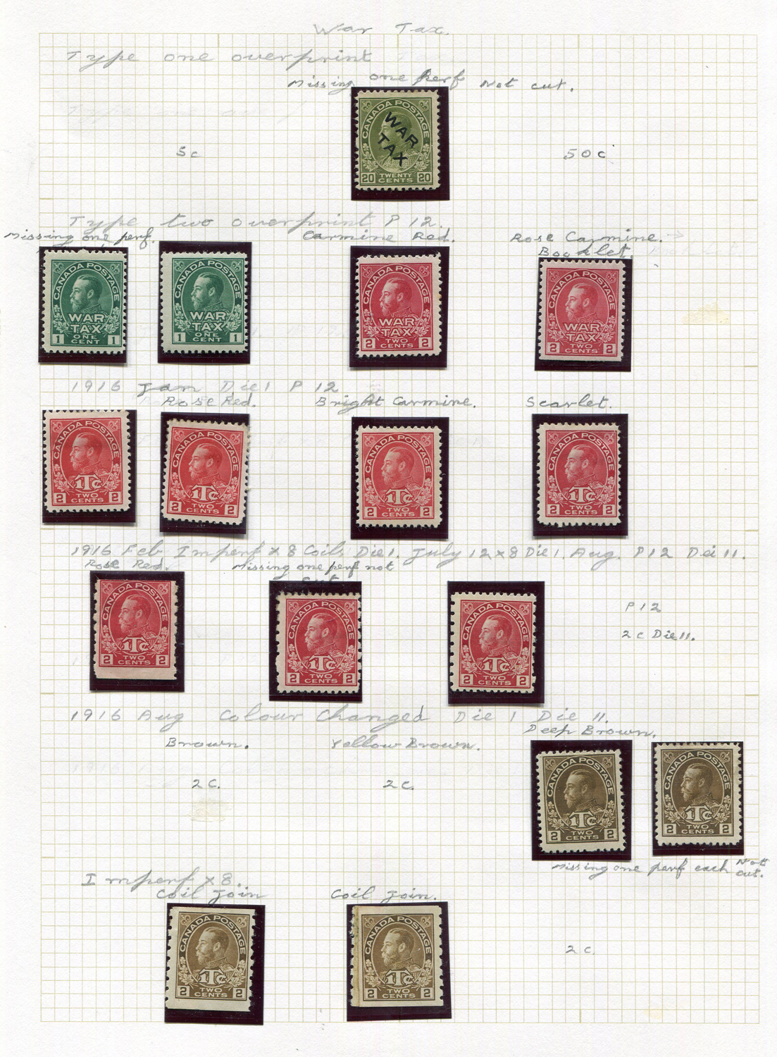 A collection of Canada stamps in eight albums and two stock books, mint and used, from 1859 to 5 - Image 6 of 7