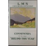 Paul Henry - 'L.M.S. London Midland & Scottish Railway, Connemara, Ireland This Year' (Travel