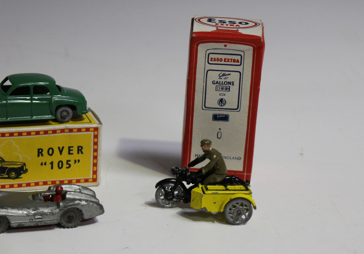 A Morris & Stone Esso Petrol Pump Series No. 1 AA motorcycle patrol, boxed, a No. 7 Mercedes-Benz - Image 2 of 4