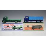 A Dinky Supertoys No. 511 Guy 4-ton lorry, first type, finished in duo blue, boxed, and a No. 513