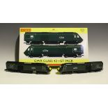 A Hornby gauge OO R.3510 GWR Class 43 HST train pack, boxed with certificate, together with four GWR