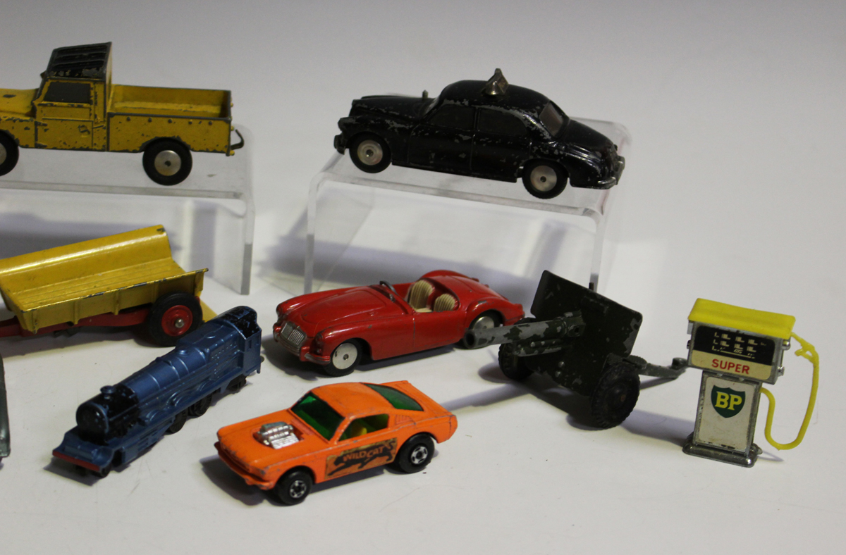 A collection of diecast vehicles and figures, including Corgi Toys, Matchbox 1-75 and Models of - Image 6 of 8