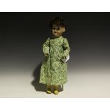 A S.F.B.J. bisque head doll, impressed 'D 60 1½', with brown wig, sleeping brown eyes, open mouth