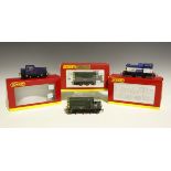Five Hornby and Hornby Railways gauge OO diesel locomotives, comprising R.878 Class 25, finished