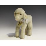 A mid-20th century Steiff mohair soft toy Lamby, height 34cm.Buyer’s Premium 29.4% (including