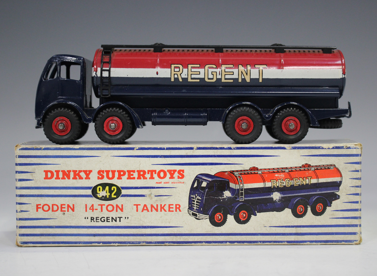 A Dinky Supertoys No. 942 Foden 14 ton tanker 'Regent', boxed (some minor paint chips, box lid