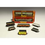 A collection of Hornby and Hornby Railways gauge OO goods rolling stock, including an R.6317 six-