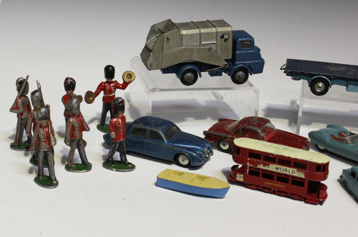A collection of diecast vehicles and figures, including Corgi Toys, Matchbox 1-75 and Models of - Image 8 of 8