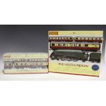 A Hornby gauge OO R.2435 The Northumbrian train pack and an R.4228 The Northumbrian Coaches coach