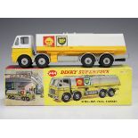 A Dinky Supertoys No. 944 fuel tanker 'Shell-BP', boxed (some minor paint chips, box lid scuffed).