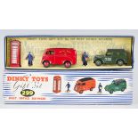 A Dinky Toys Gift Set No. 299 Post Office Services, comprising Royal Mail van, Post Office