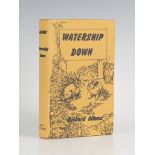 ADAMS, Richard. Watership Down. London: Rex Collings, 1972. First edition, 8vo (213 x 131mm.)