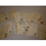 A collection of over 30 Edward V11 postcards with postmarks of interest including Cornwall and