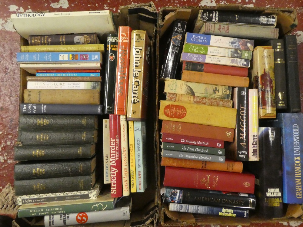 Ten boxes of miscellaneous books - novels, topographical, - Image 2 of 5