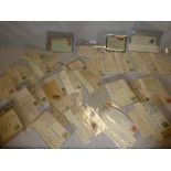 A collection of Exeter and district postmarks - over 60 items,