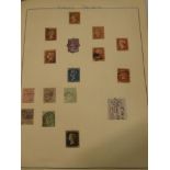 Two folder albums containing a collection of GB and British Commonwealth stamps,