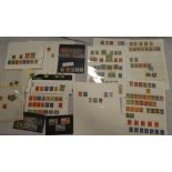 Various stock sheets containing a selection of GB Post Offices abroad overprints,