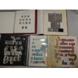 Four albums/stock books containing a selection of GB stamps including definitives together with