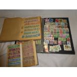 Three small stock books containing German stamps,