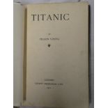 Young (Filson) Titanic first edition 1912 with coloured frontis,