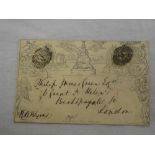 An 1851 Mulready one penny postal cover a179