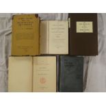 Various history volumes including Gardiner (AG) John Benn and the Progressive Movement first