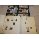 Three albums containing a large collection of Spain stamps,