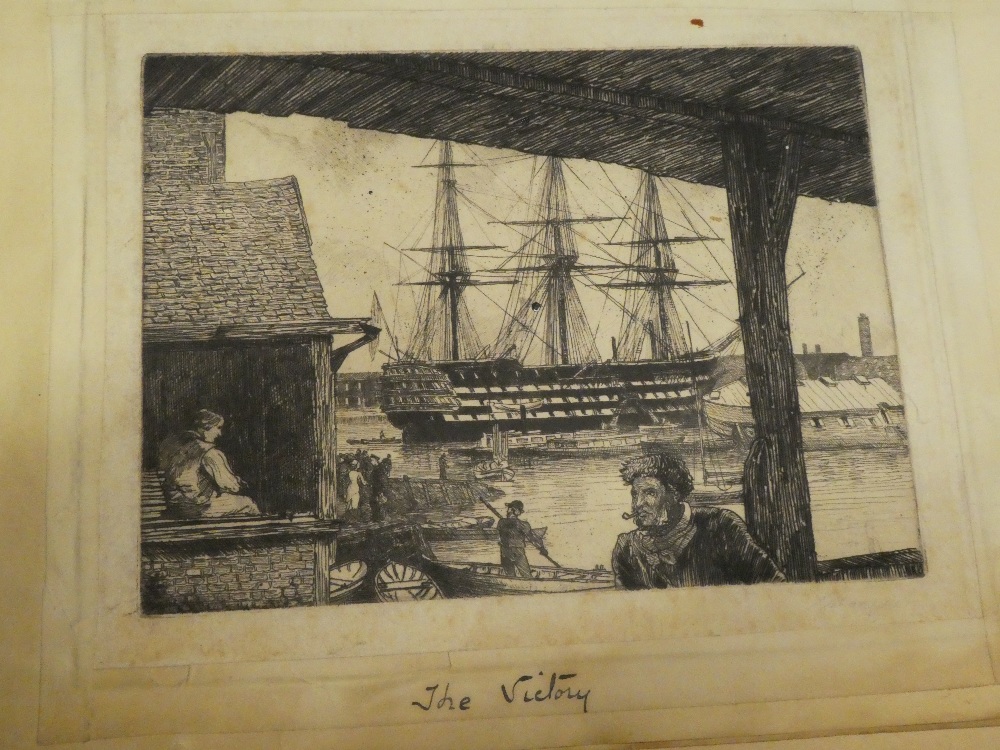 A large scrapbook containing various Naval related illustrations and cuttings mainly from the - Image 4 of 9