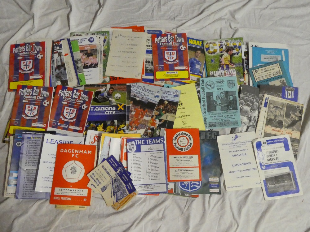 A large selection of mixed football programmes, - Image 2 of 2