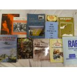 A selection of Cornwall War-time related volumes including Cornwall at War 1939-1945;