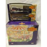 A Lledo Showman's Collection - Burrell steam wagon and carousel,