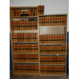 A selection of over 150 decorative leather bound volumes - mainly Law Reports 19th Century onwards