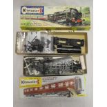 Two Kitmaster unmade kits in original boxes including Harrow engine and restaurant car