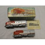 Marklin HO gauge - 3060 American diesel locomotive in original box and un-boxed accompanying engine