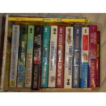 A selection of Terry Pratchett volumes including The Last Continent,