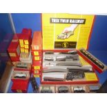 A Trix Twin Railway OO-gauge set comprising boxed set including 4-4-0 Pytchley locomotive and