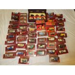A Matchbox models of Yesteryear Connoisseur Collection boxed set of six vintage vehicles and a